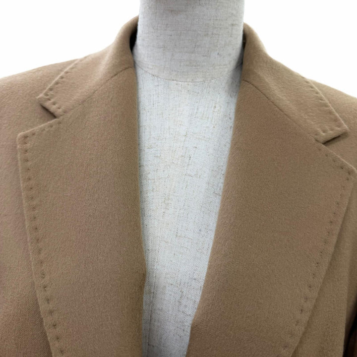 Excellent MAX MARA STUDIO Jacket beige Virgin wool Women 46 604606236