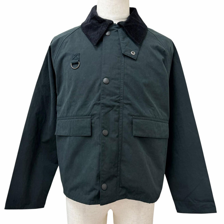 Excellent Barbour Coverall SPEY Corduroy collar, peach skin black cotton