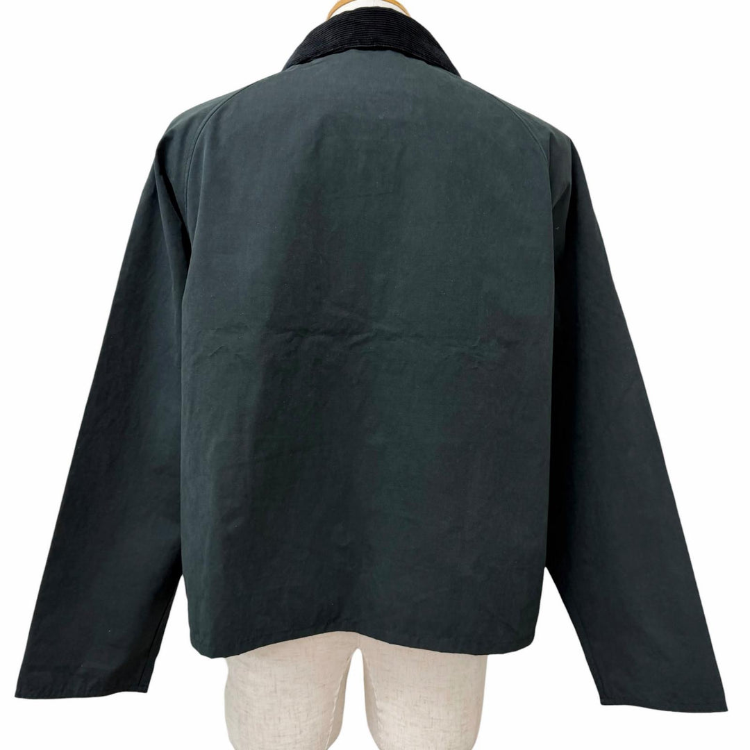 Excellent Barbour Coverall SPEY Corduroy collar, peach skin black cotton