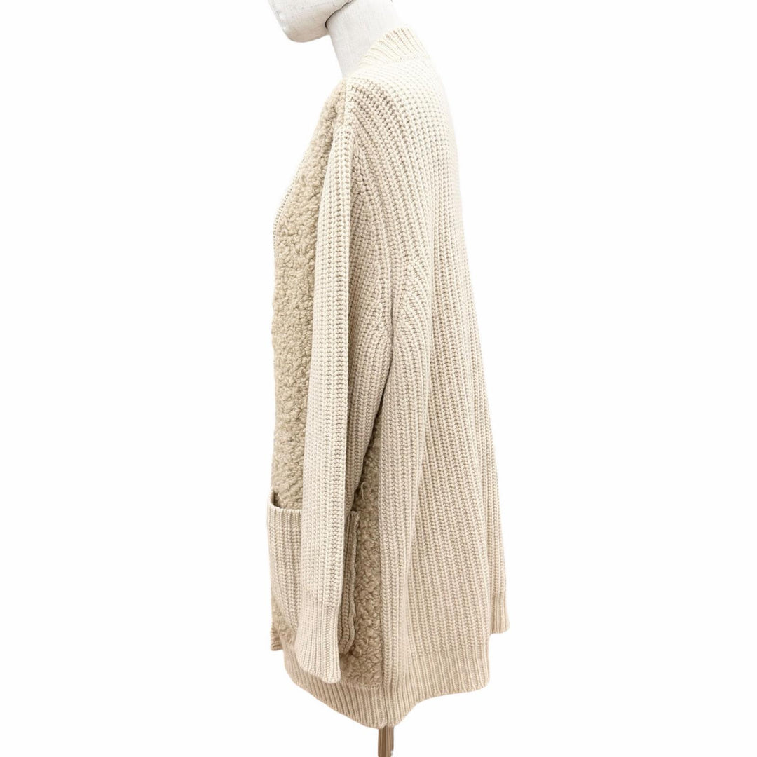 Excellent MARNI cardigan beige cashmere Women 40 CPMD0011Q0
