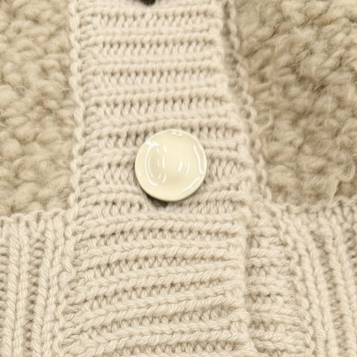 Excellent MARNI cardigan beige cashmere Women 40 CPMD0011Q0
