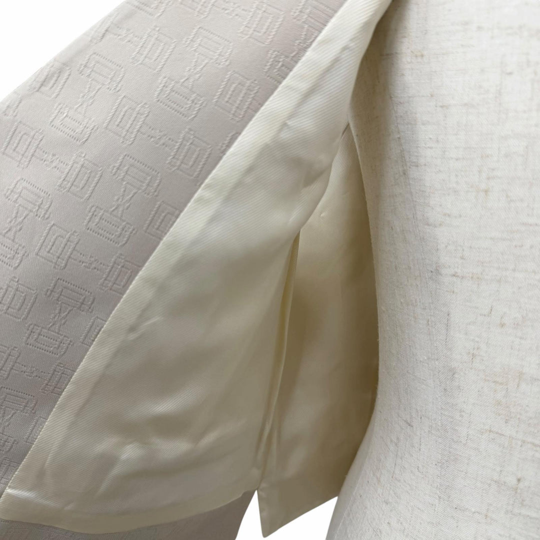 Pristine GUCCI Best Horsebit patterned vest beige