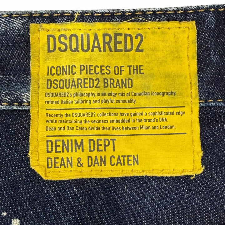 Discounted Great DSQUARED2 Denim pants Super Twinky Jean Damage processing Indigo