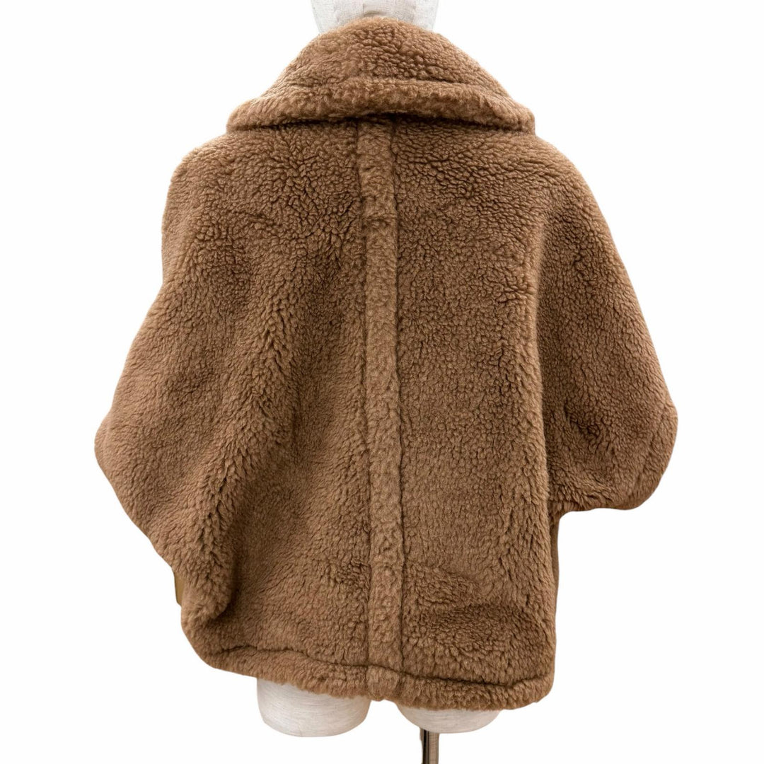 Excellent Max Mara coat Teddy bear Brown Camel Women 25247360226