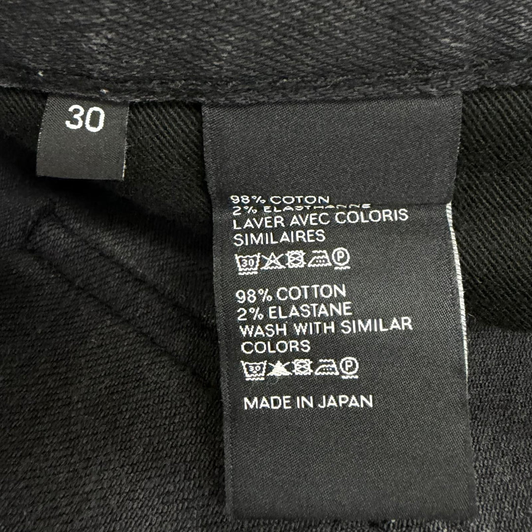 Discounted Great CELINE Denim pants jeans black cotton mens 30 N20 639E38VF