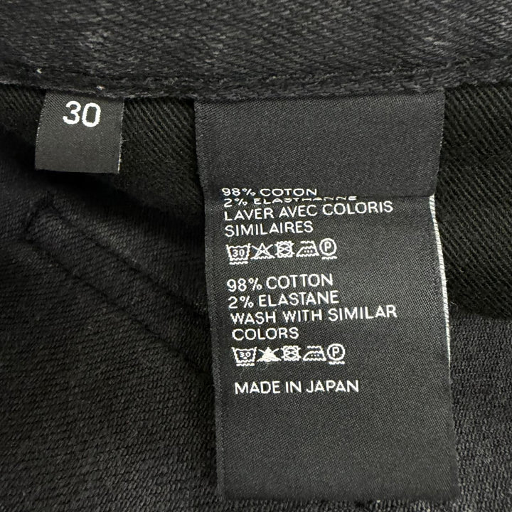 Discounted Great CELINE Denim pants jeans black cotton mens 30 N20 639E38VF