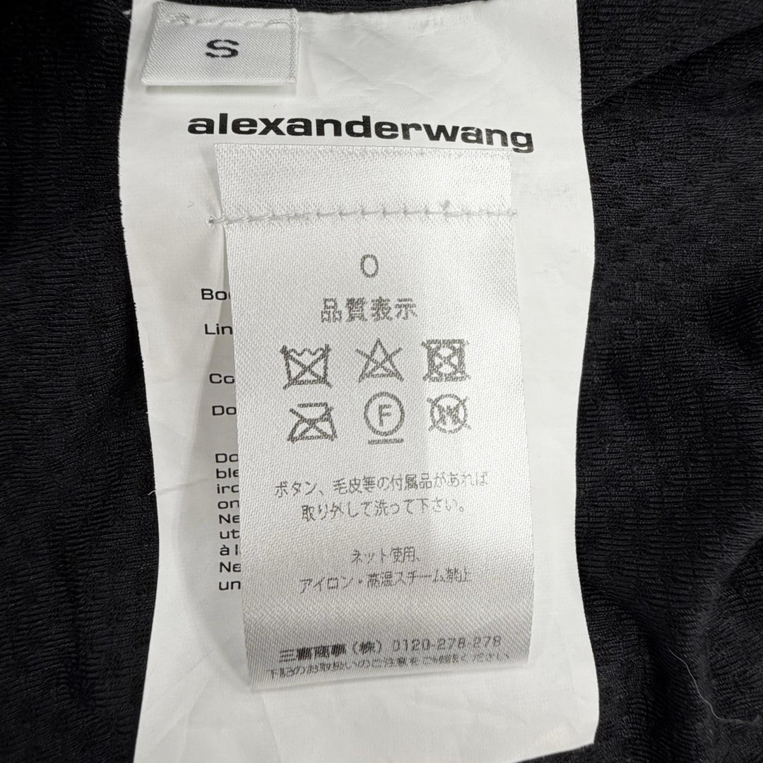 Excellent Alexander Wang two-piece set black Viscose Women 4WC1252116/4WC1254415