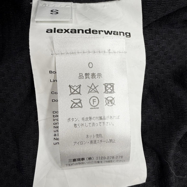 Excellent Alexander Wang two-piece set black Viscose Women 4WC1252116/4WC1254415