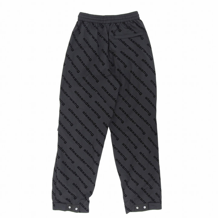 Great Alexander Wang Pants Brand logo all-over pattern black XXS UWC4224056