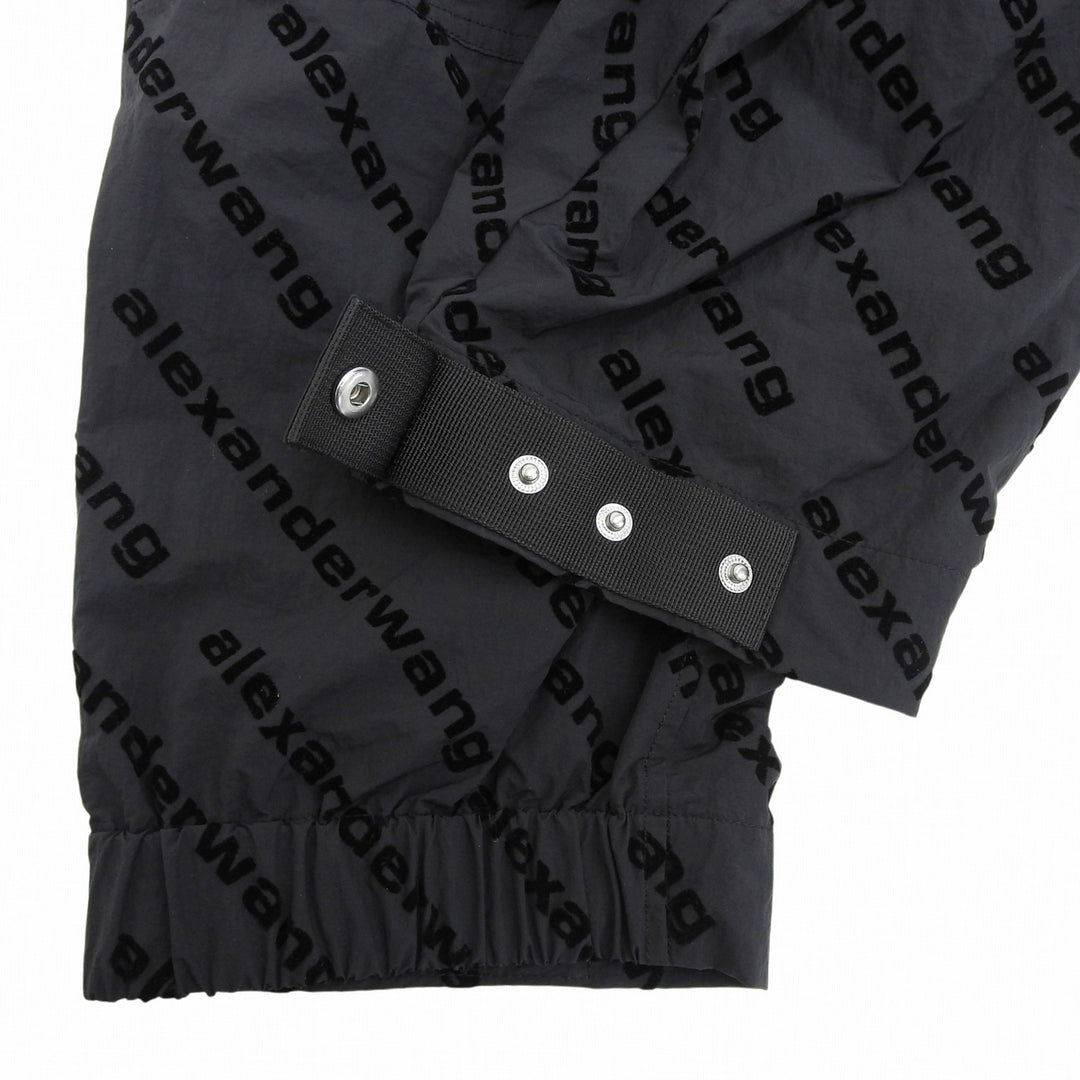 Great Alexander Wang Pants Brand logo all-over pattern black XXS UWC4224056