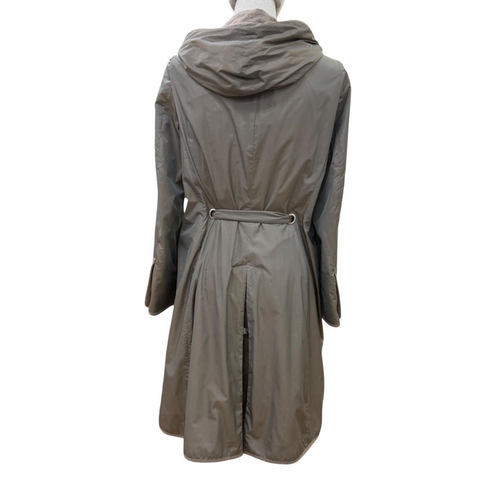 Excellent Brunello Cucinelli coat Hooded with belt Gurege Women 44 DD51418