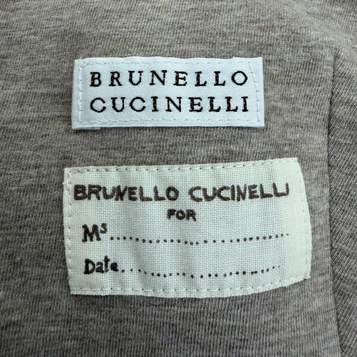 Excellent Brunello Cucinelli coat Hooded with belt Gurege Women 44 DD51418