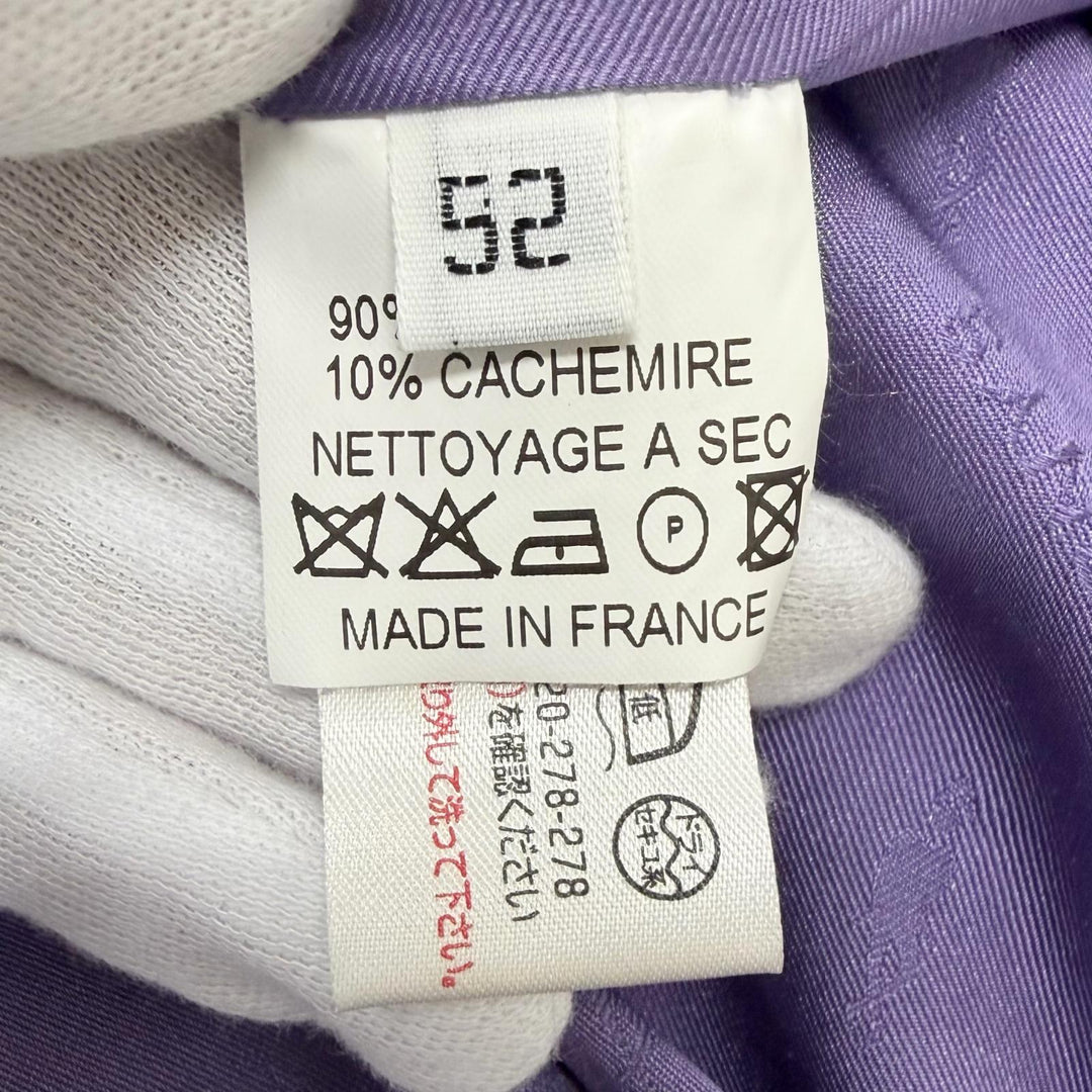Great ARNYS PARIS Jacket Logo button stand collar safari jacket Blue gray