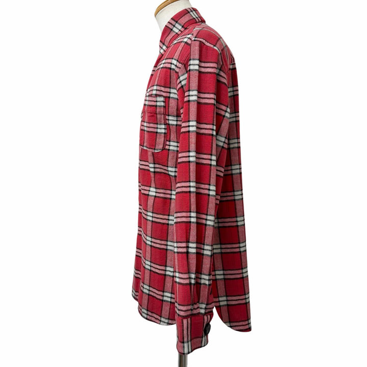 Great MARNI Long sleeve shirt Oversize Red cotton mens 46 CUMU0119A0