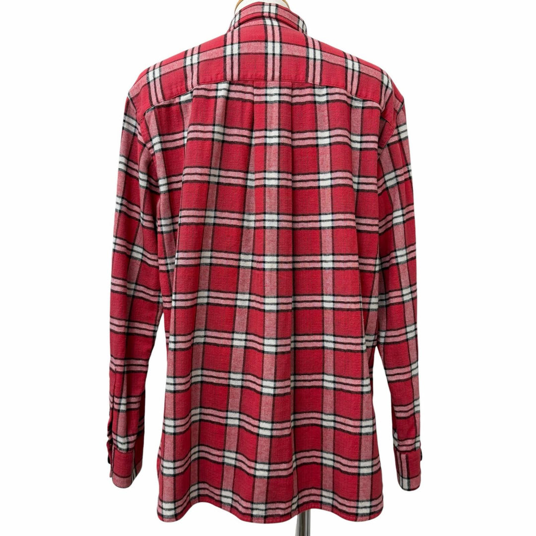 Great MARNI Long sleeve shirt Oversize Red cotton mens 46 CUMU0119A0