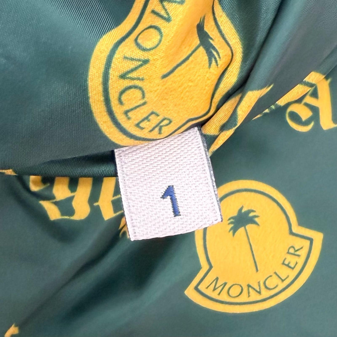 Great MONCLER GENIUS 8 Palm Angels down coat MORENZ GIUBBOTTO green Nylon mens 1