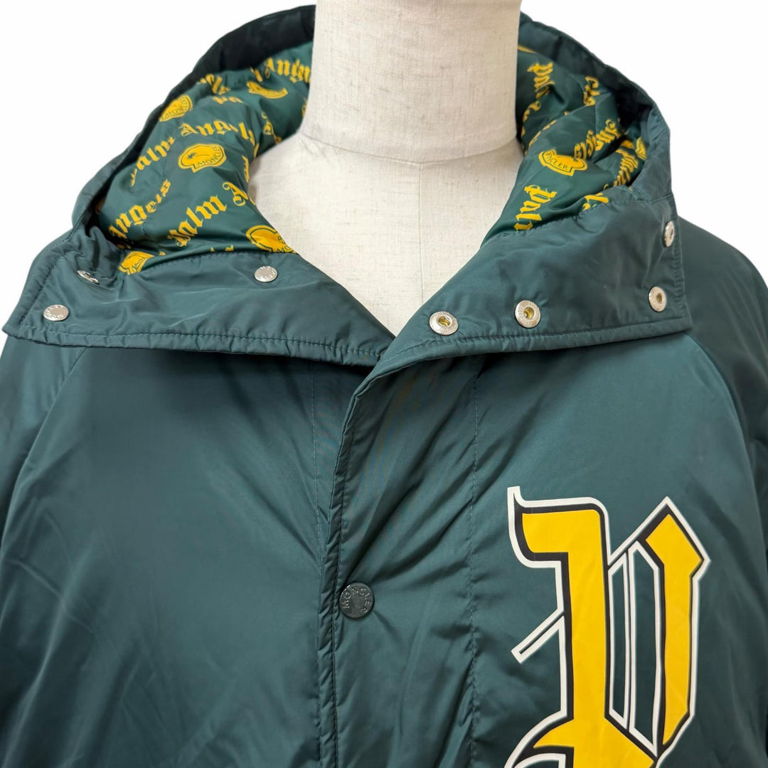 Great MONCLER GENIUS 8 Palm Angels down coat MORENZ GIUBBOTTO green Nylon mens 1