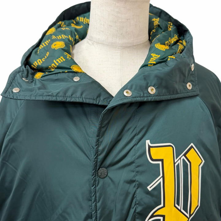 Great MONCLER GENIUS 8 Palm Angels down coat MORENZ GIUBBOTTO green Nylon mens 1