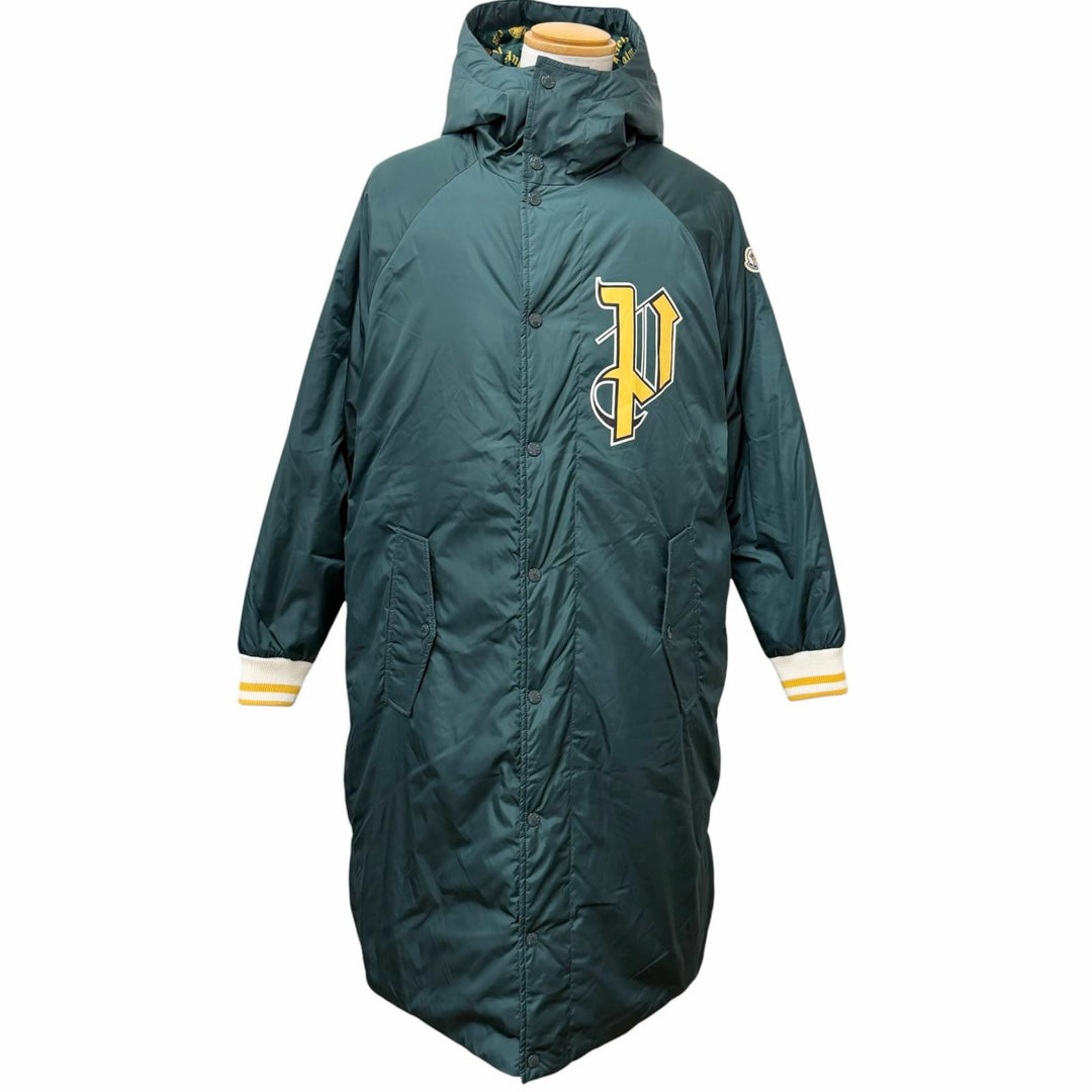 Great MONCLER GENIUS 8 Palm Angels down coat MORENZ GIUBBOTTO green Nylon mens 1
