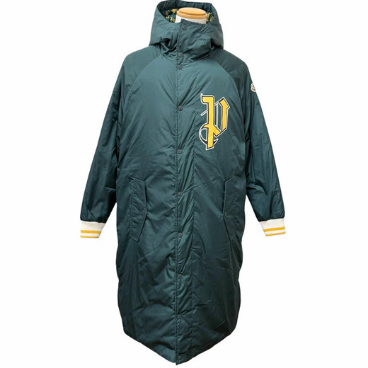 Great MONCLER GENIUS 8 Palm Angels down coat MORENZ GIUBBOTTO green Nylon mens 1