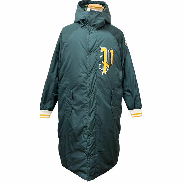 Great MONCLER GENIUS 8 Palm Angels down coat MORENZ GIUBBOTTO green Nylon mens 1