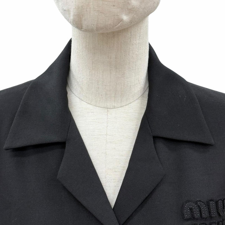 Excellent MIUMIU one piece black Virgin wool Women 40 MF5621