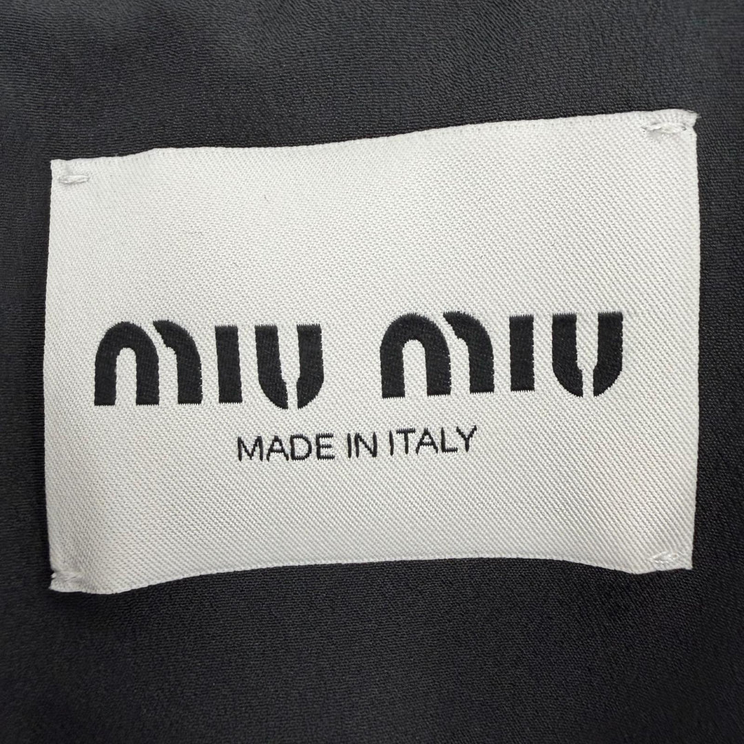 Excellent MIUMIU one piece black Virgin wool Women 40 MF5621