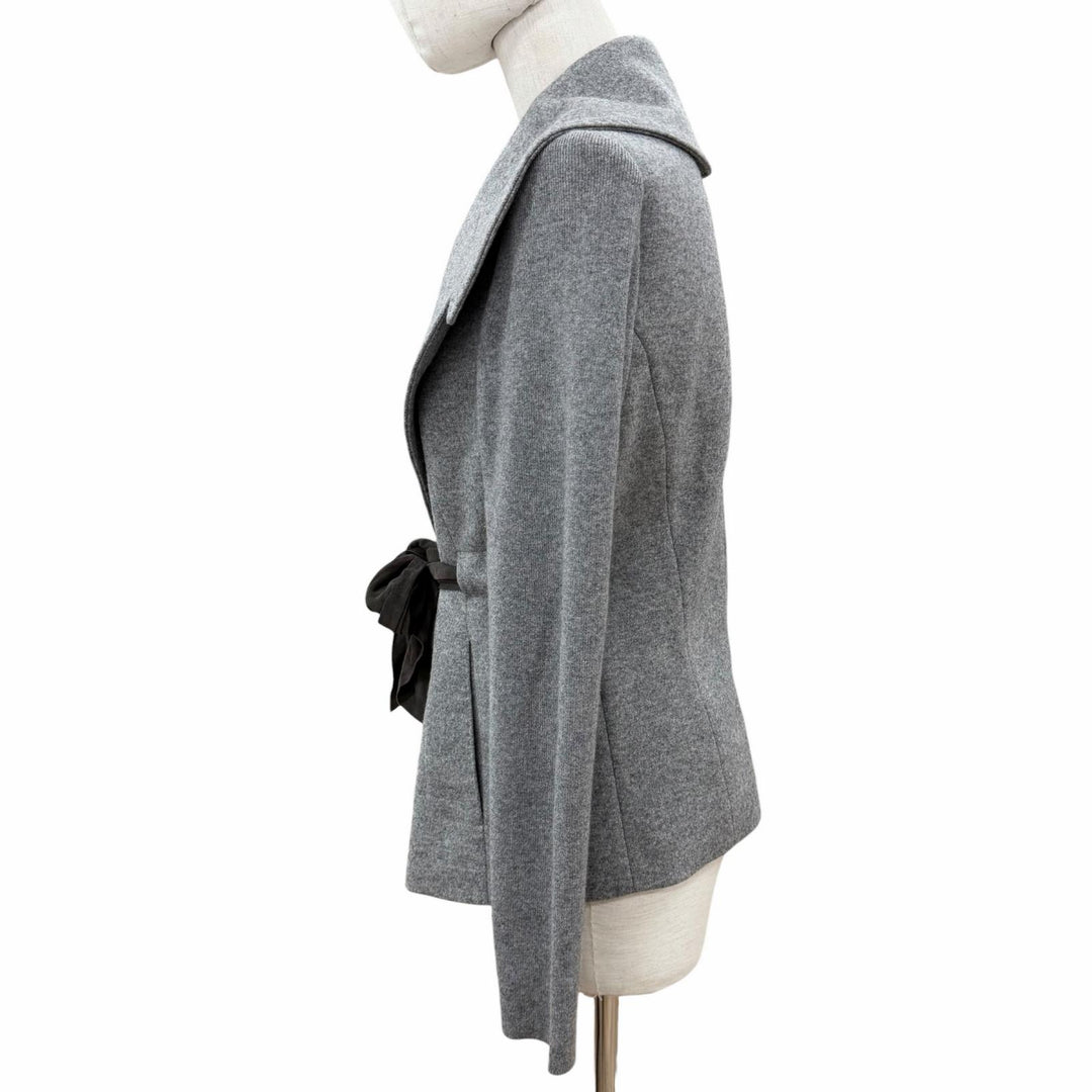 Excellent Brunello Cucinelli Jacket gray wool Women 46 DR51505