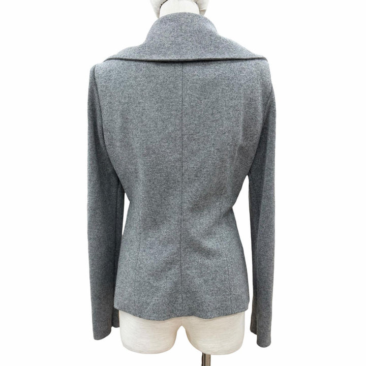 Excellent Brunello Cucinelli Jacket gray wool Women 46 DR51505