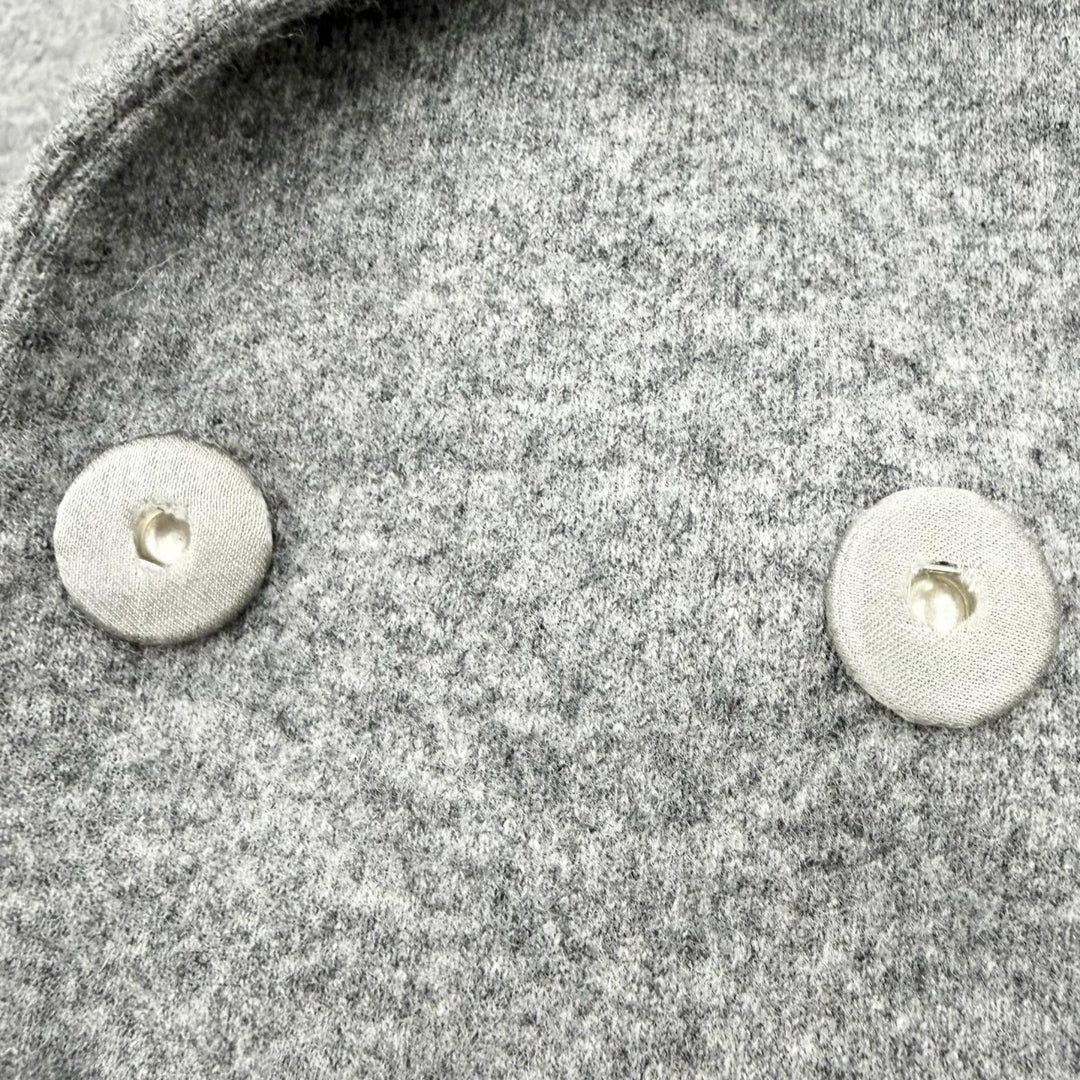Excellent Brunello Cucinelli Jacket gray wool Women 46 DR51505