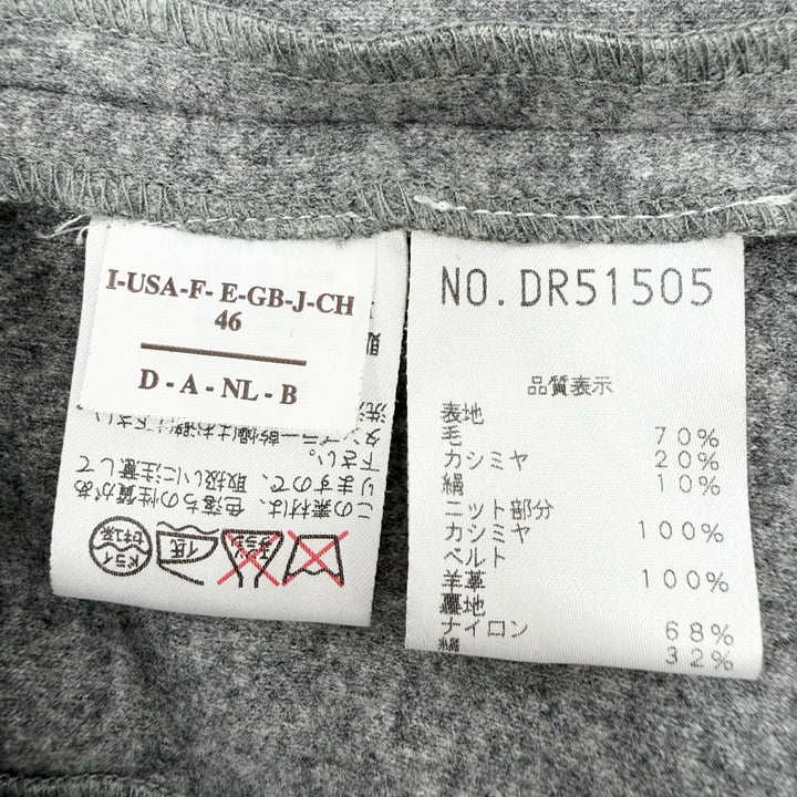 Excellent Brunello Cucinelli Jacket gray wool Women 46 DR51505