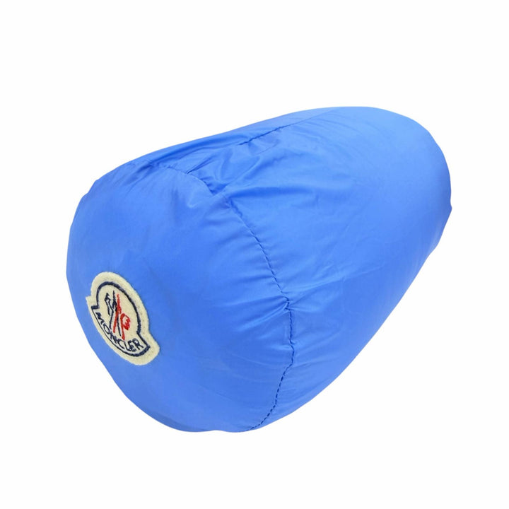 Great MONCLER Down vest LIANE GILET Logo patch, logo button, blue 1