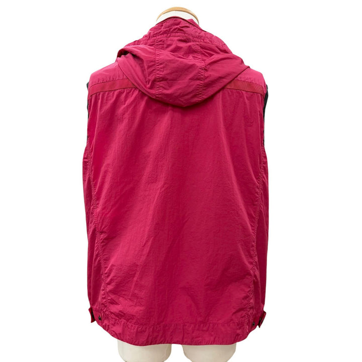 Excellent MONCLER Best TOUQUES Hooded double jacket with logo patch pink 4