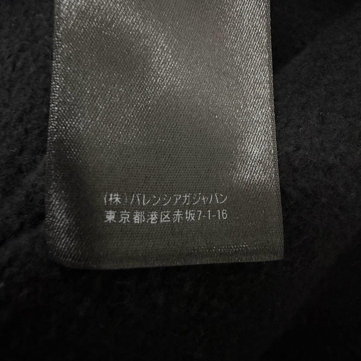 Great BALENCIAGA hoodie FREE DISTRESSED NO RIB HOODIE