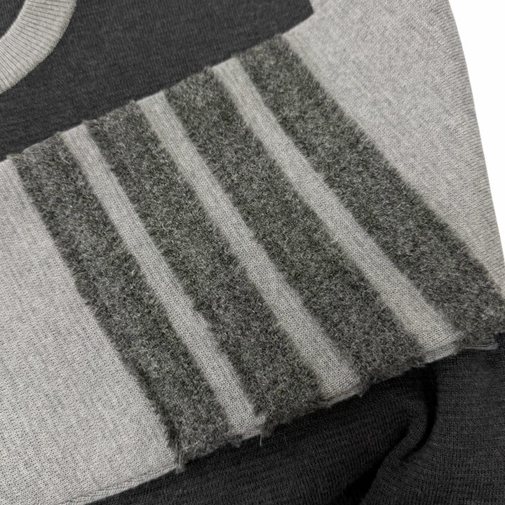 Pristine THOM BROWNE sweater Milano Stitch Cotton Crepe 4 Bar