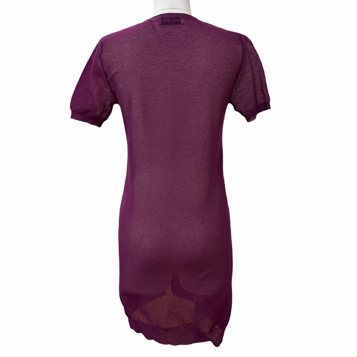 Excellent MIUMIU Tunic purple recycled polyamide Women 36 MMA817 S232 13S6