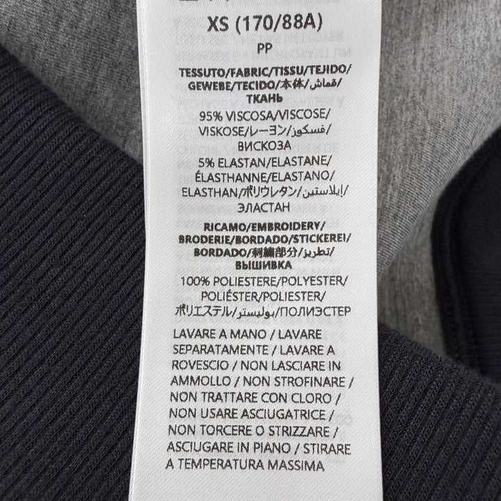 Excellent GUCCI hoodie Logo embroidered jersey pullover black