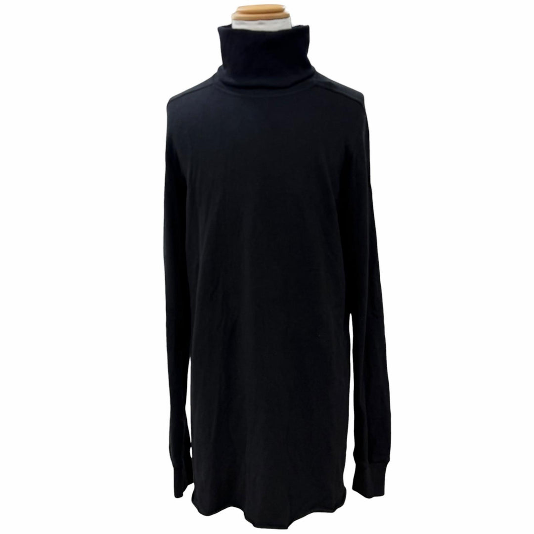 Great MONCLER RICK OWENS sweater SURF T black cotton mens S