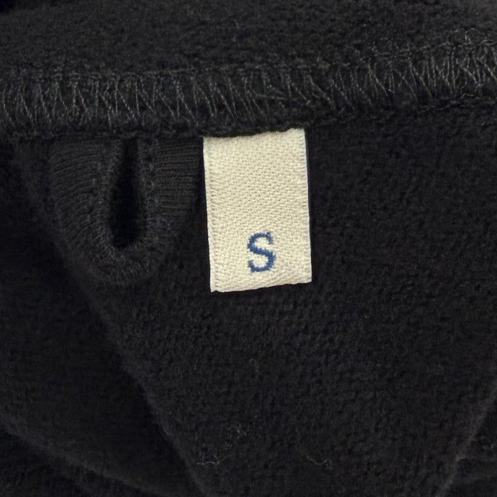 Great MONCLER RICK OWENS sweater SURF T black cotton mens S
