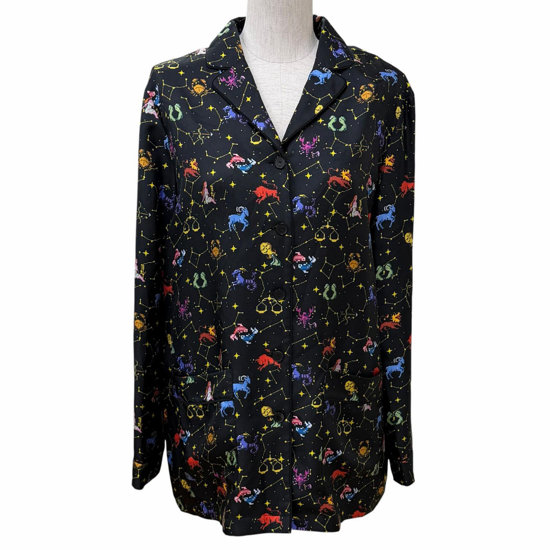 Pristine Christian Dior Long sleeve shirt black silk Women 40 241V33A6633