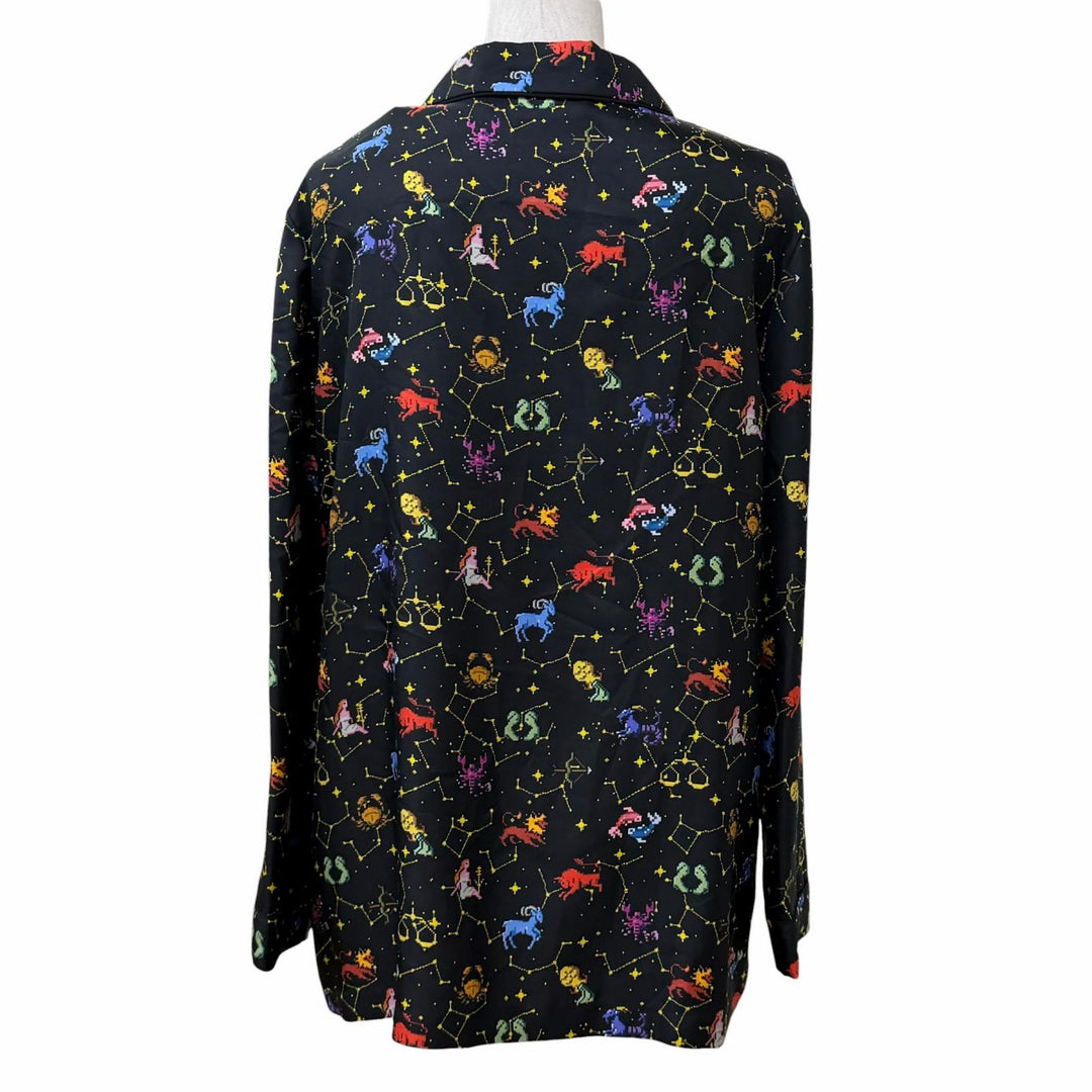 Pristine Christian Dior Long sleeve shirt black silk Women 40 241V33A6633