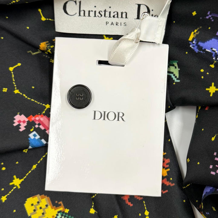 Pristine Christian Dior Long sleeve shirt black silk Women 40 241V33A6633