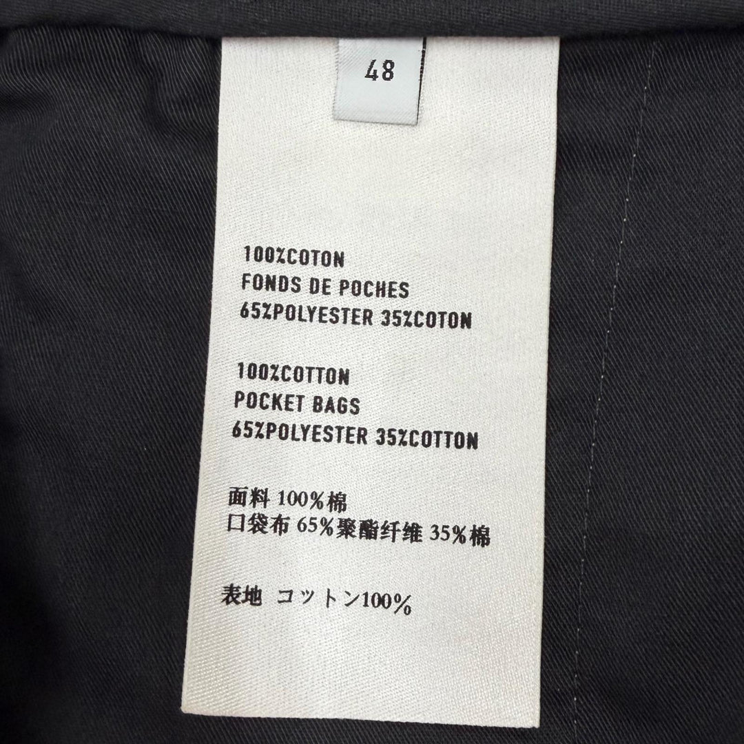 Excellent BERLUTI slacks Calligraphy embroidered pants beige cotton mens 48