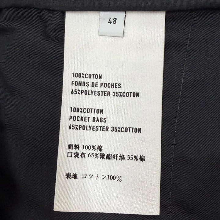 Excellent BERLUTI slacks Calligraphy embroidered pants beige cotton mens 48