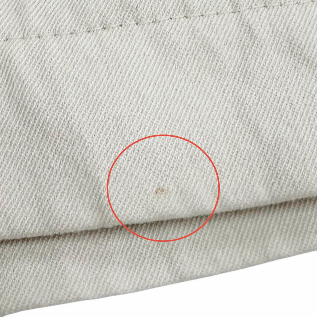 Excellent HERMES Shorts Medor Metal-trimmed plain wool light beige wool Women 36
