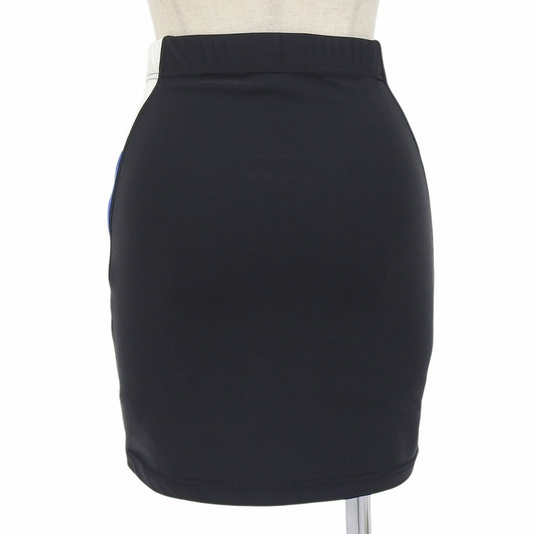 Excellent BALENCIAGA skirt Logo embroidered tracksuit mini black 698763 TYK07