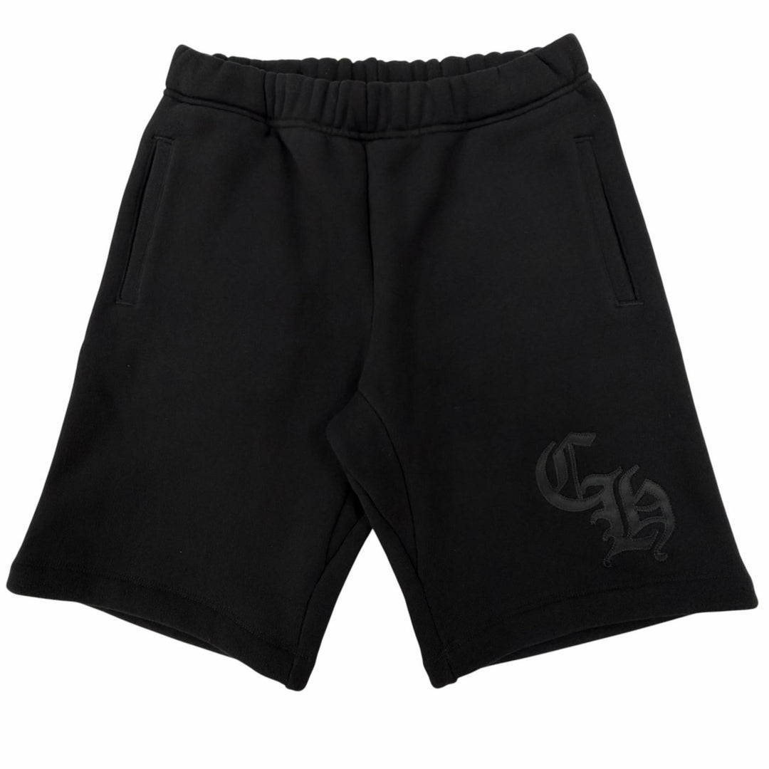 Excellent CHROME HEARTS Shorts black cotton mens L