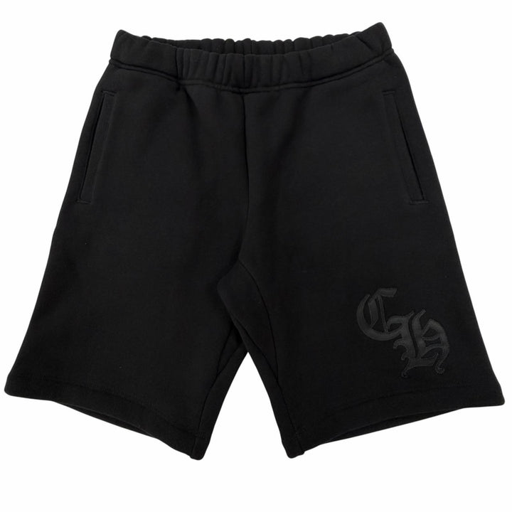 Excellent CHROME HEARTS Shorts black cotton mens L