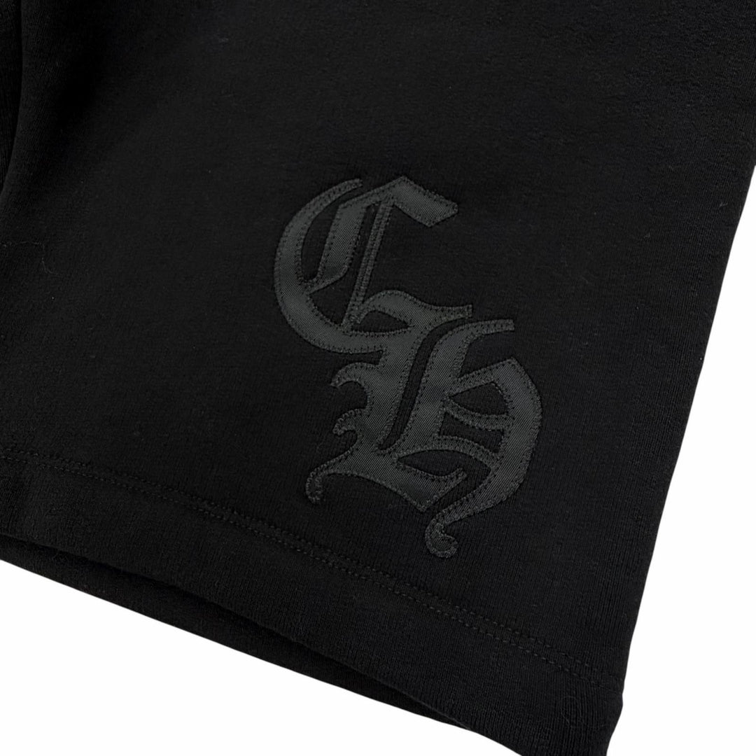 Excellent CHROME HEARTS Shorts black cotton mens L