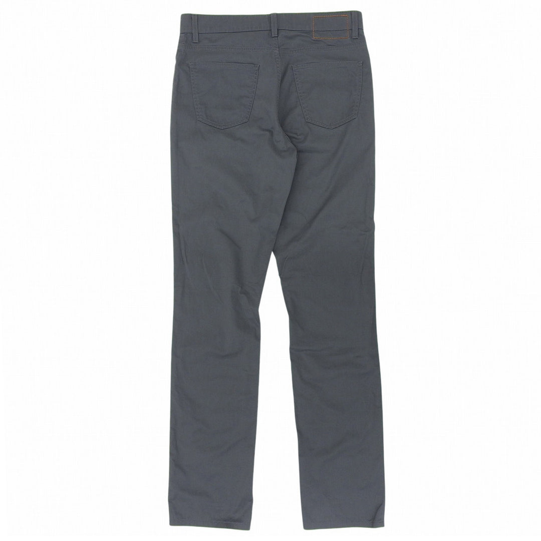 Great HERMES Pants Serie buttons, button fly, logo leather patch, mens 40